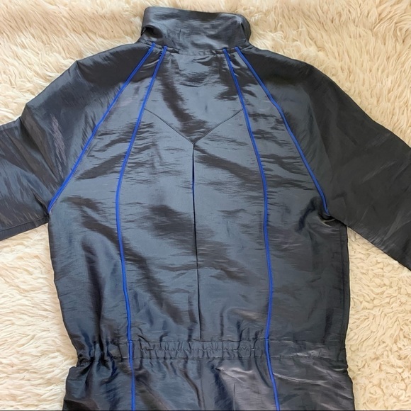 Revolve Jordan NWT Sisterhood Flight Suit in Black & Hyper Royal XS Standard Fit - Picture 7 of 16